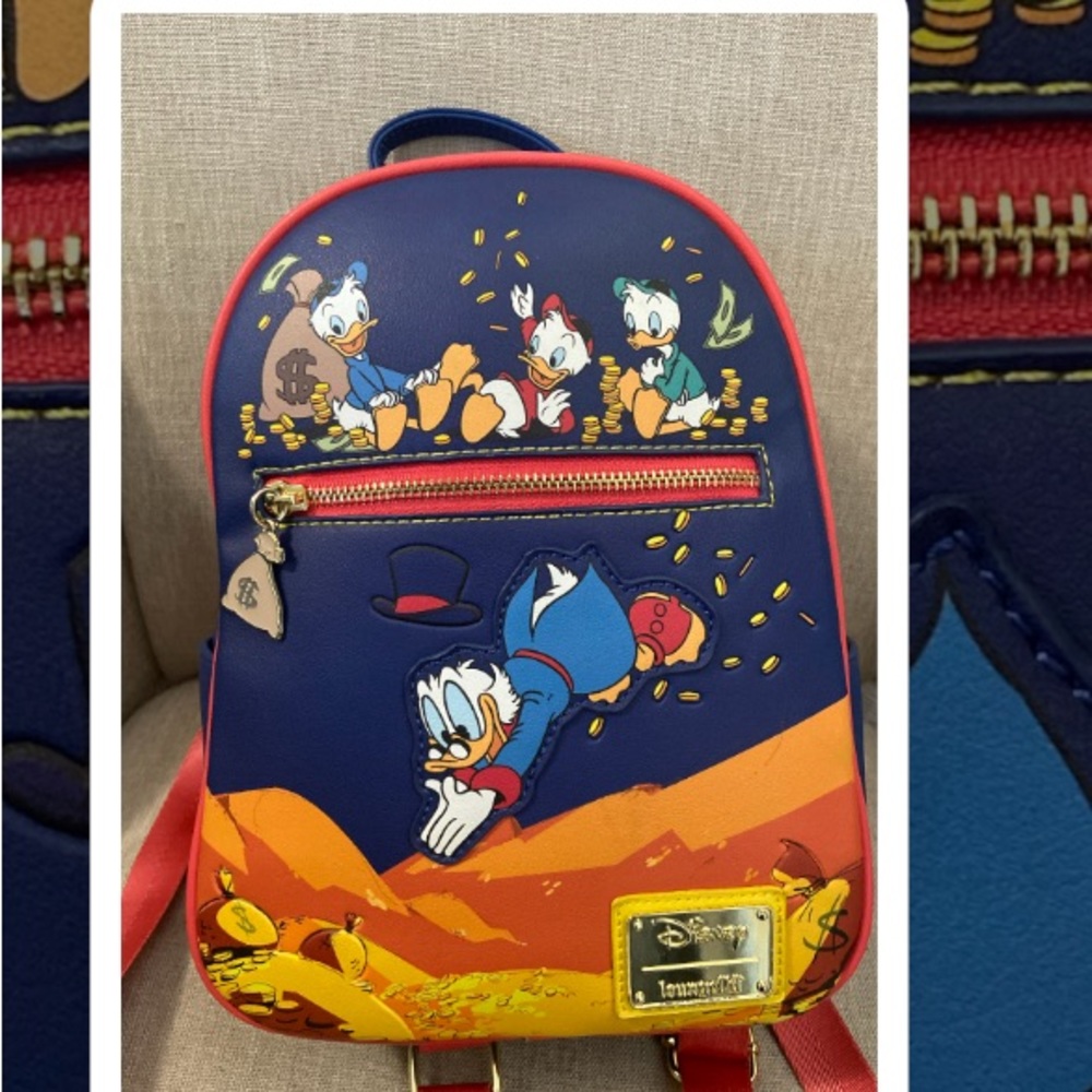 Ducktales loungefly mini backpack!